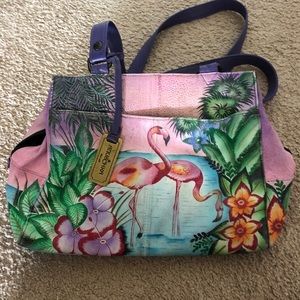 Anuschka Hand Painted Handbag